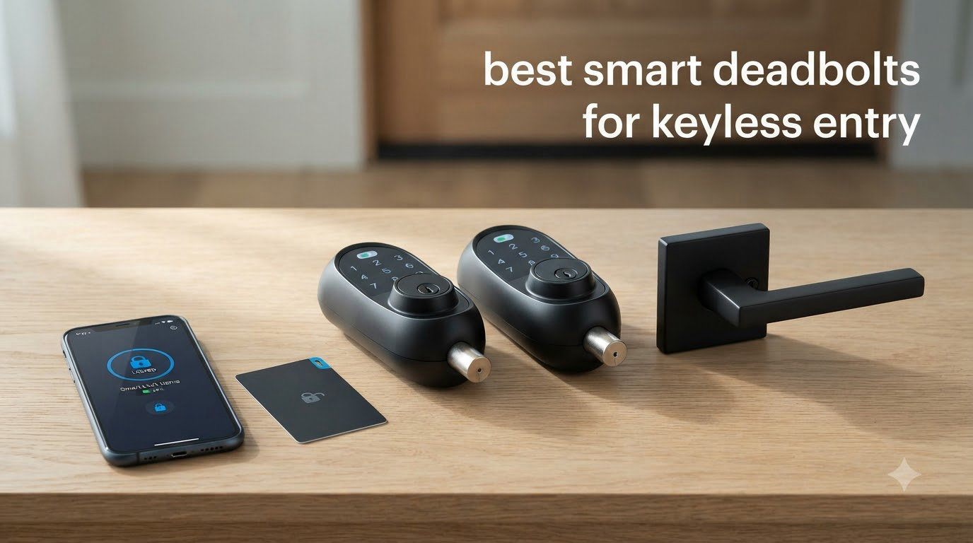 best smart deadbolts for keyless entry