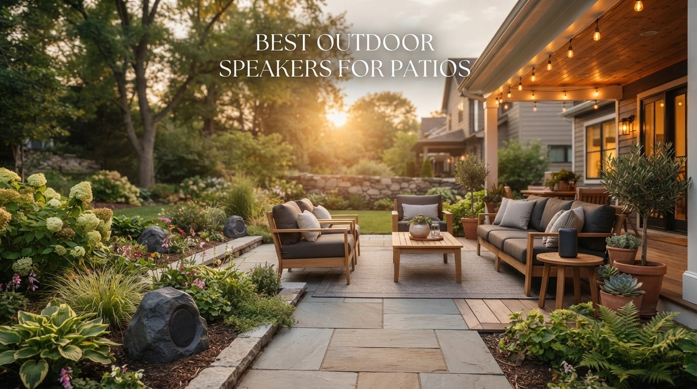 best outdoor speakers for patios