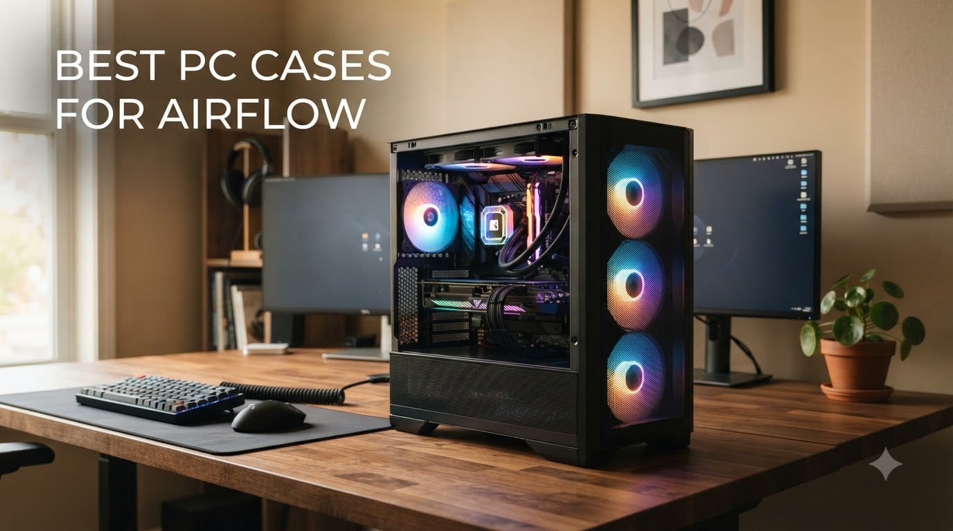 best pc cases for airflow