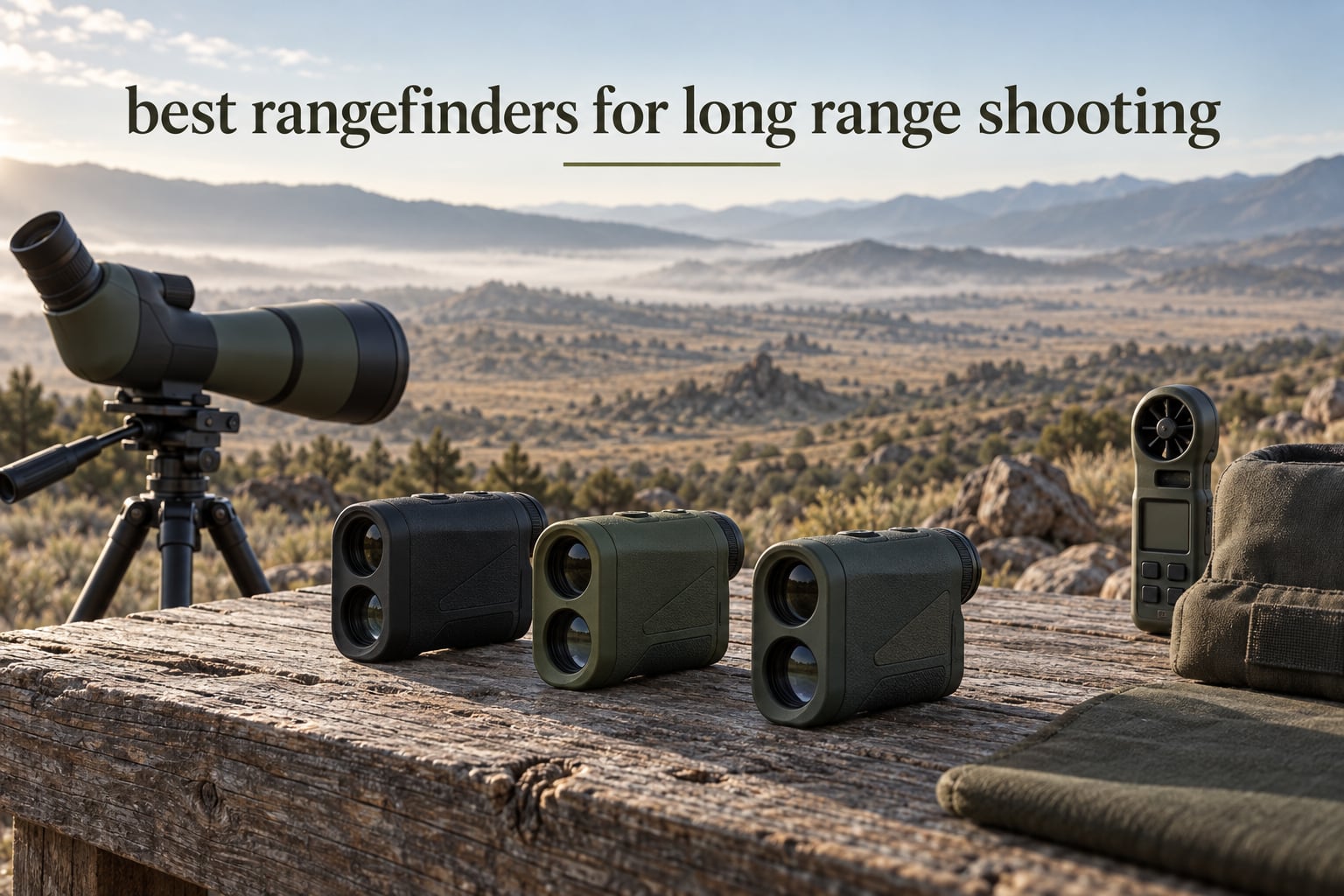 best rangefinders for long range shooting