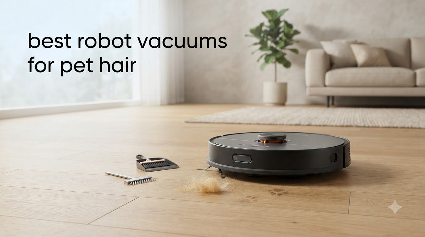 best robot vacuums for pet hair
