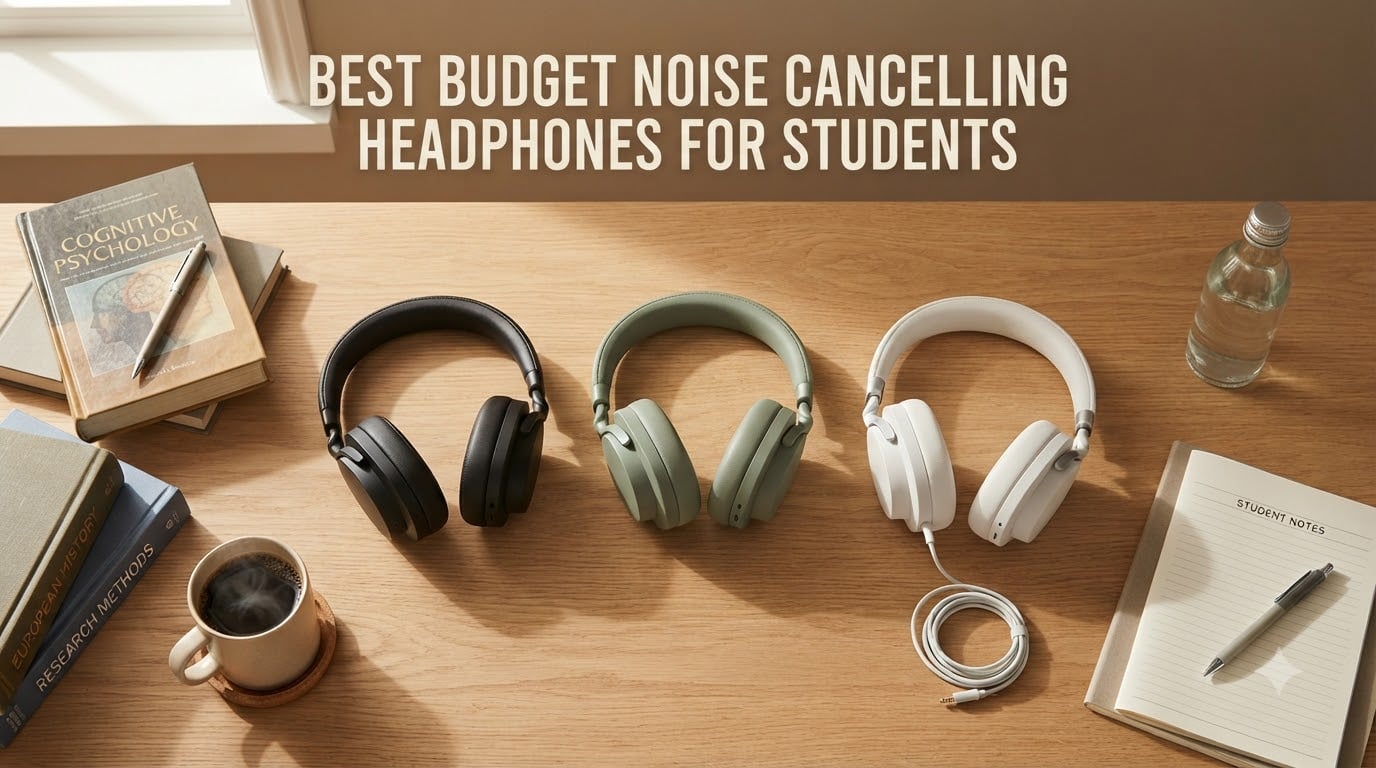 best budget noise cancelling headphones for students