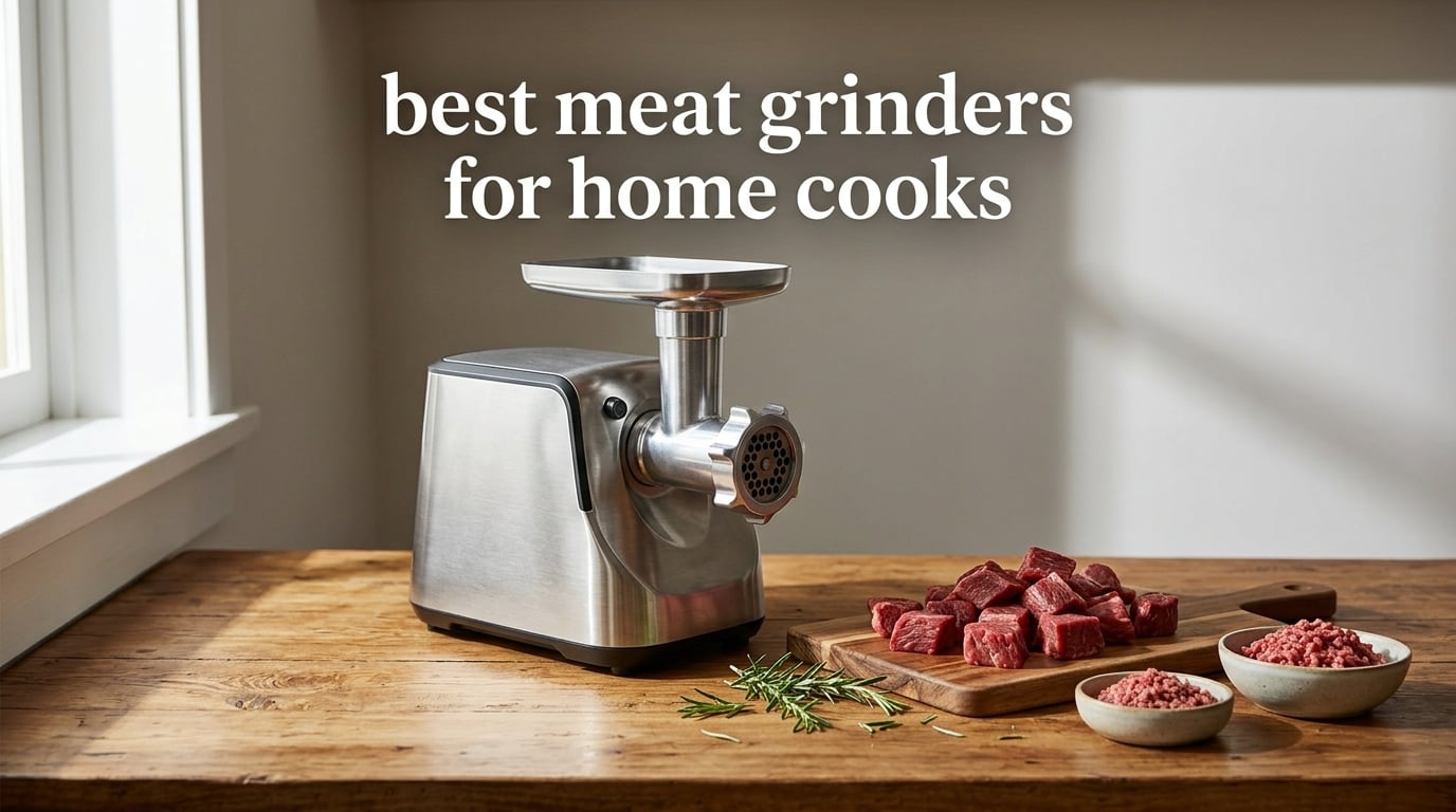 best meat grinders for home cooks