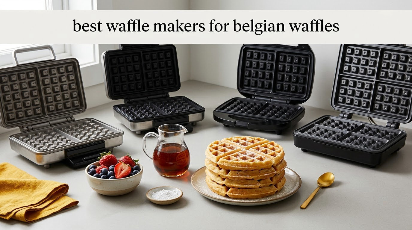 best waffle makers for belgian waffles