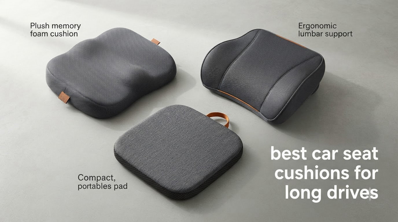 best car seat cushions for long drives