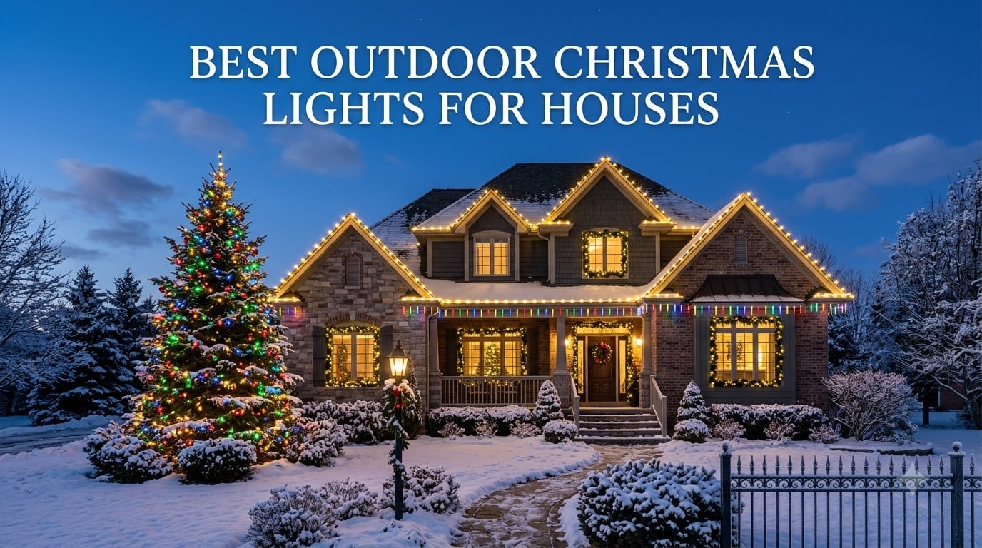 best outdoor christmas lights for houses