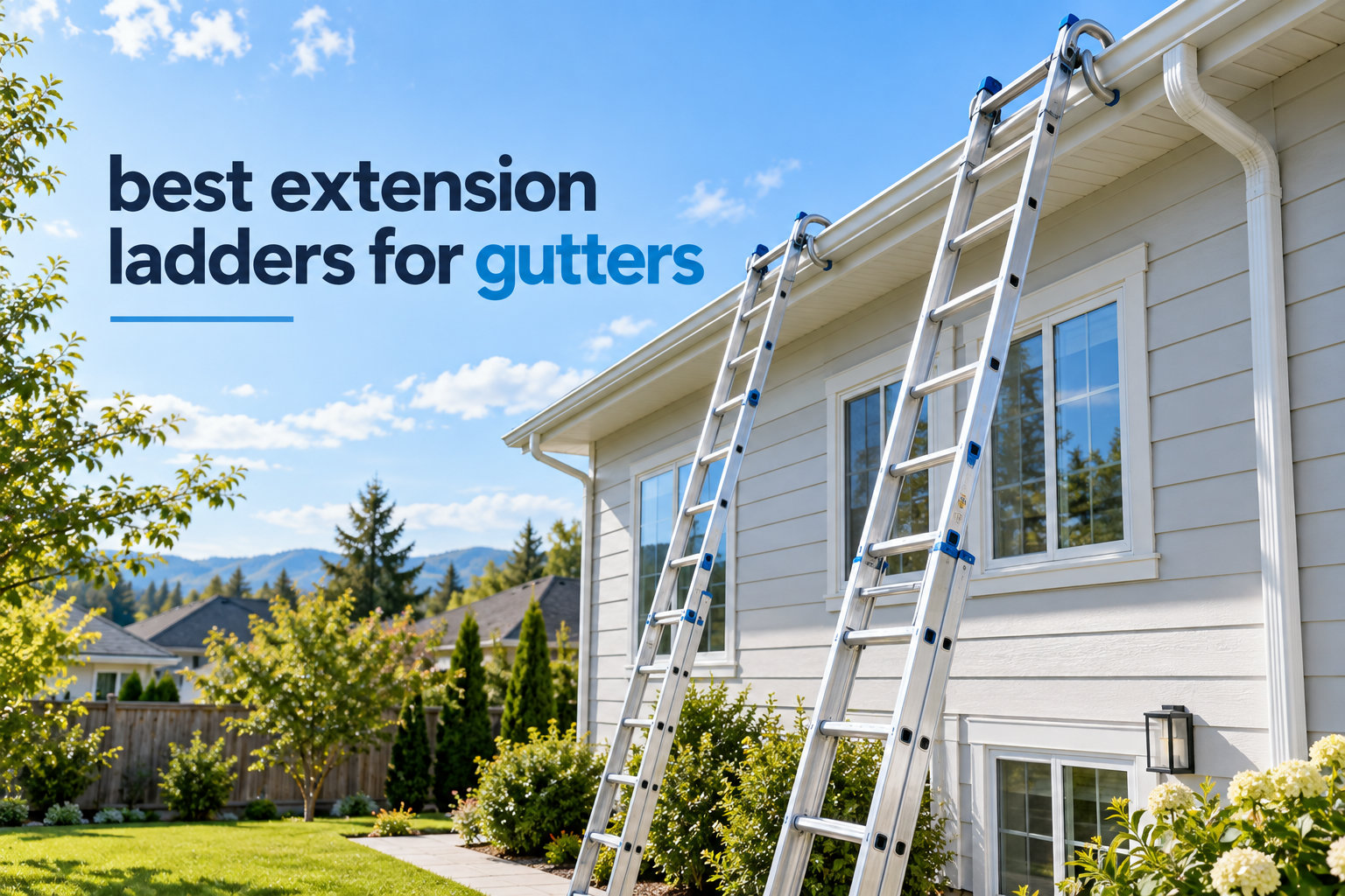 best extension ladders for gutters