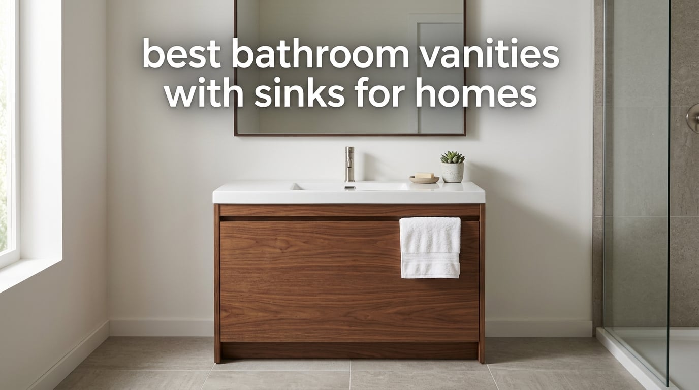 best bathroom vanities with sinks for homes
