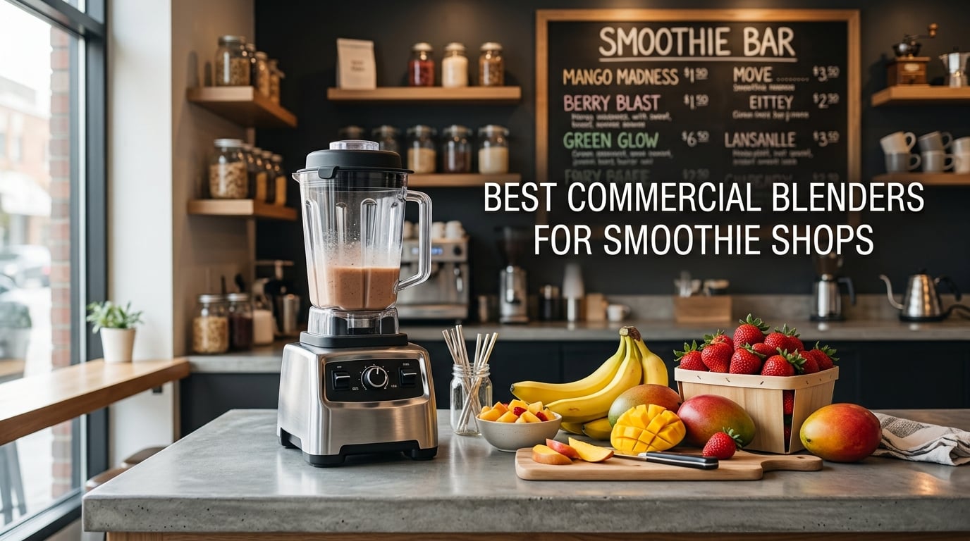 best commercial blenders for smoothie shops