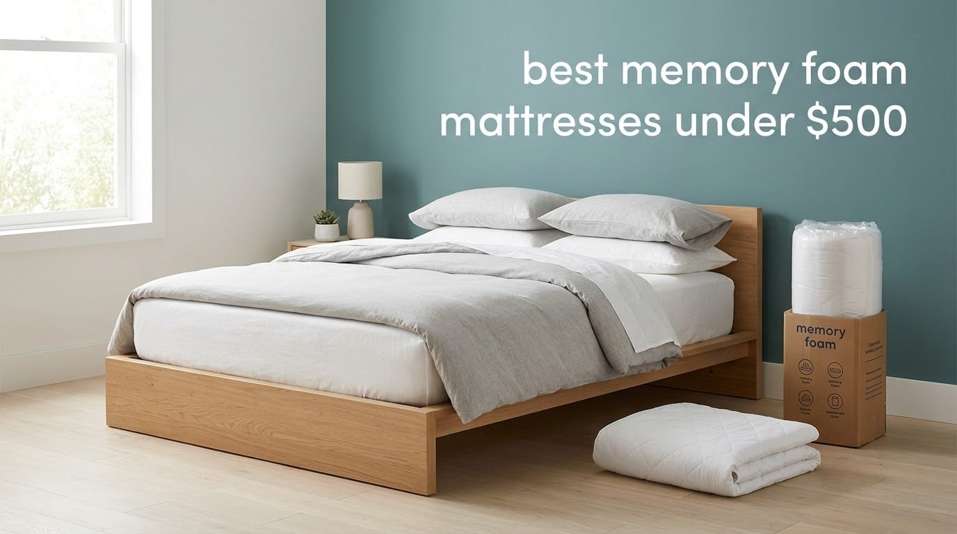 best memory foam mattresses under $500