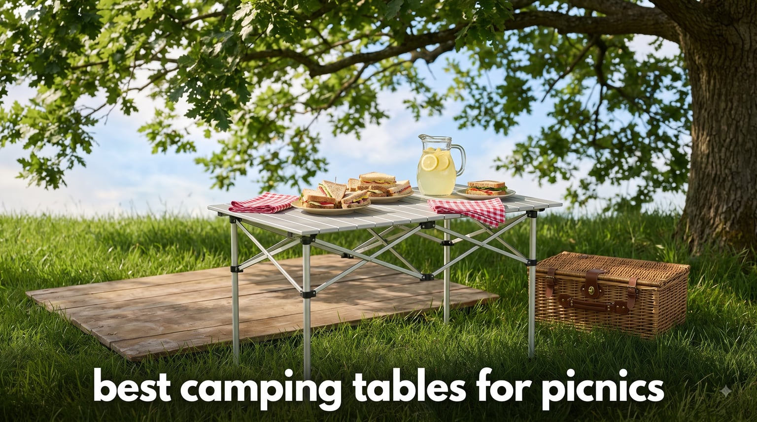 best camping tables for picnics