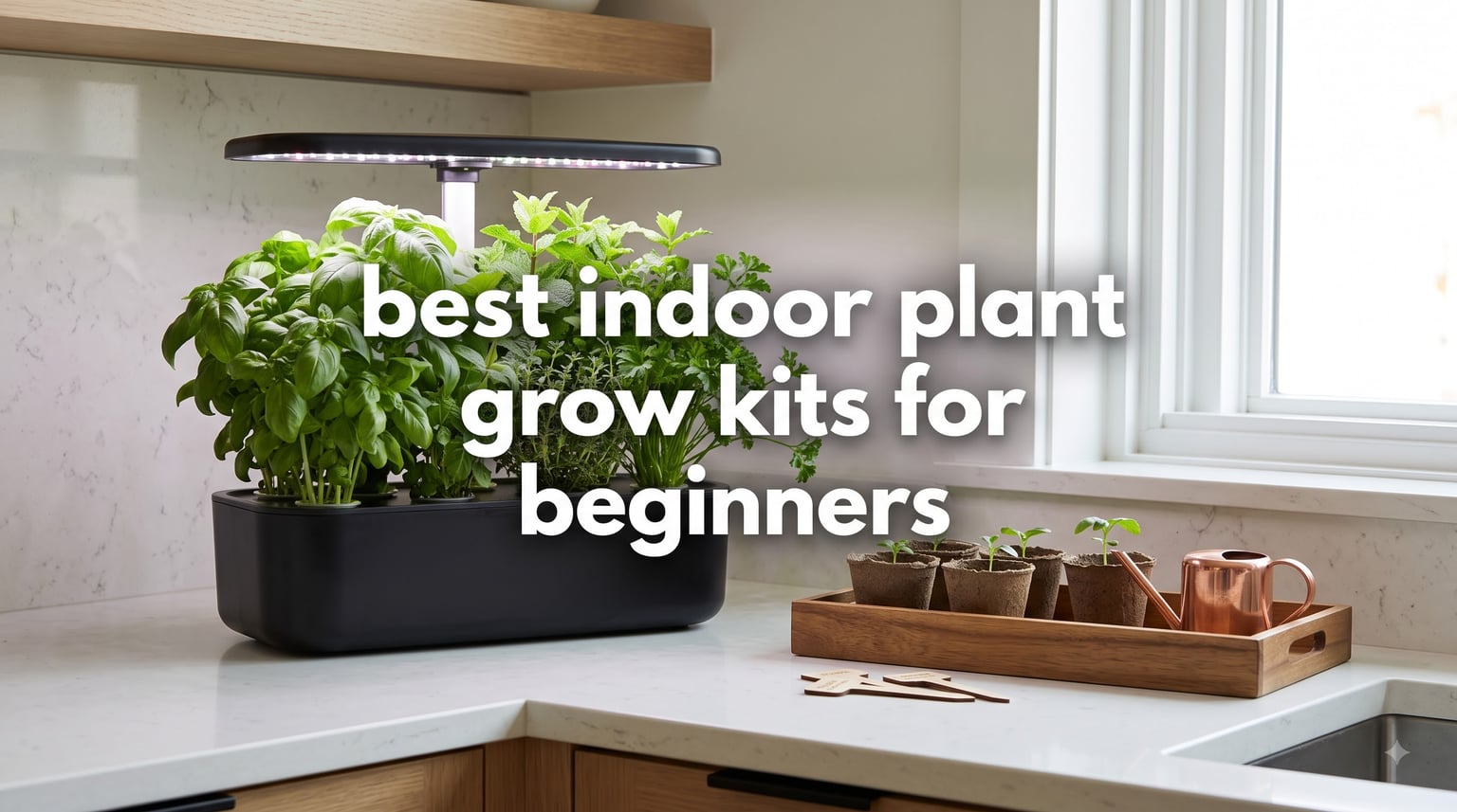 best indoor plant grow kits for beginners