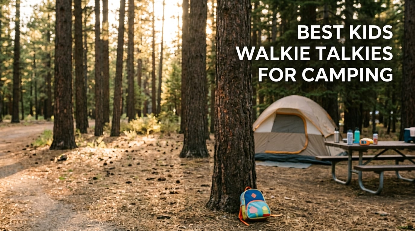 best kids walkie talkies for camping