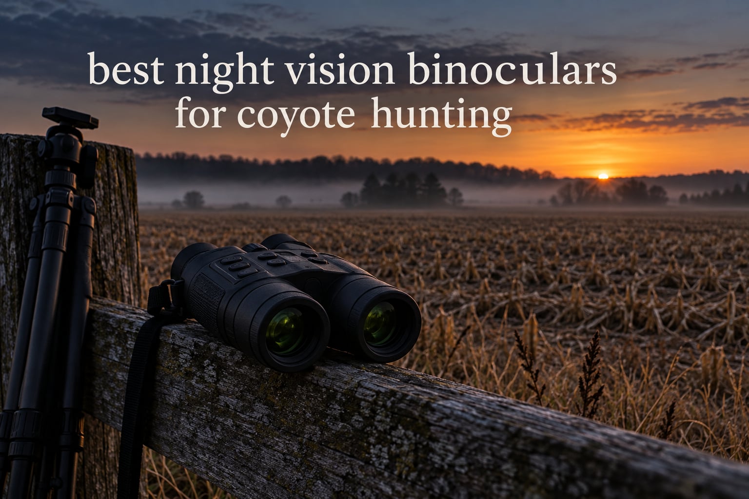 best night vision binoculars for coyote hunting