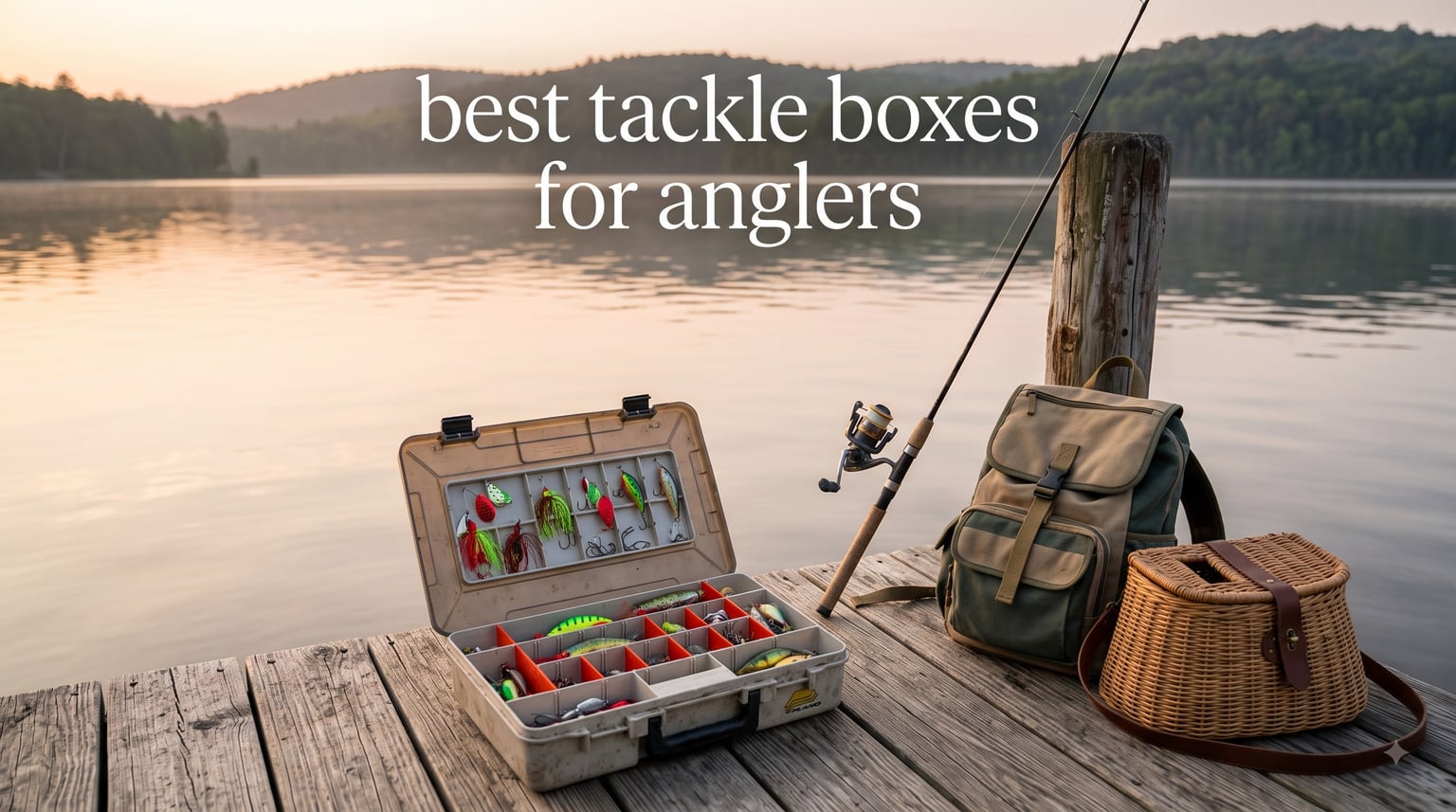 best tackle boxes for anglers