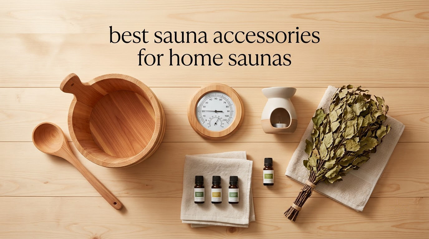 best sauna accessories for home saunas