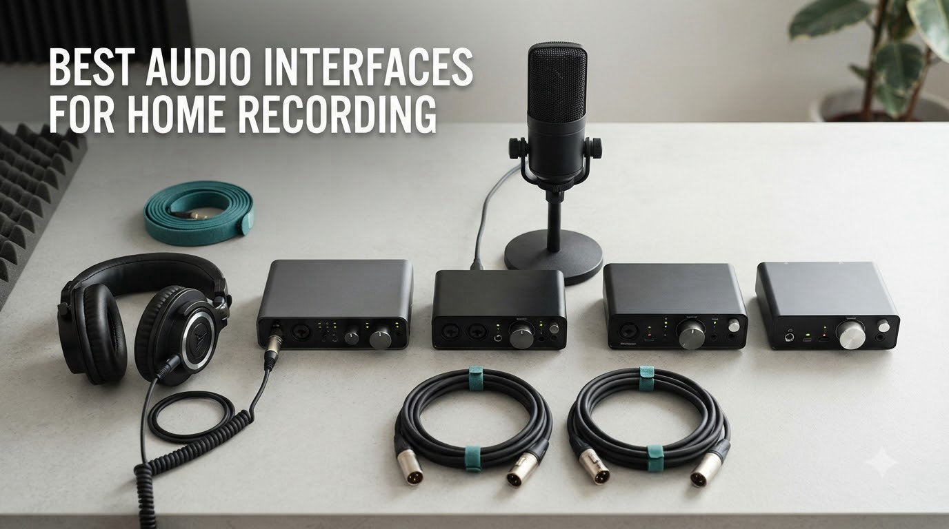 best audio interfaces for home recording