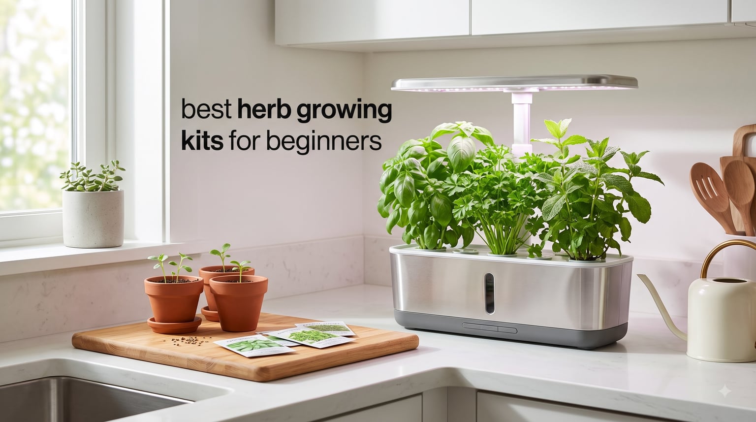 best herb growing kits for beginners