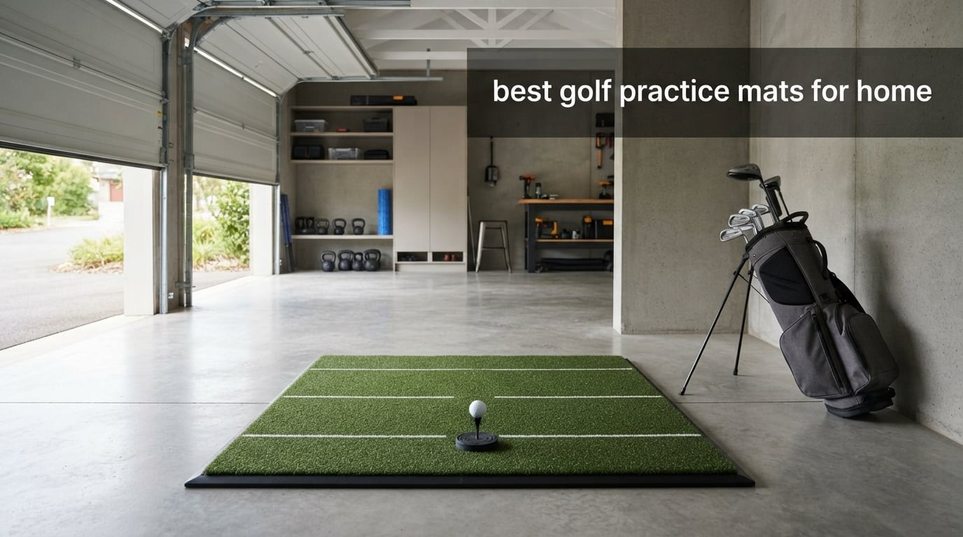 best golf practice mats for home