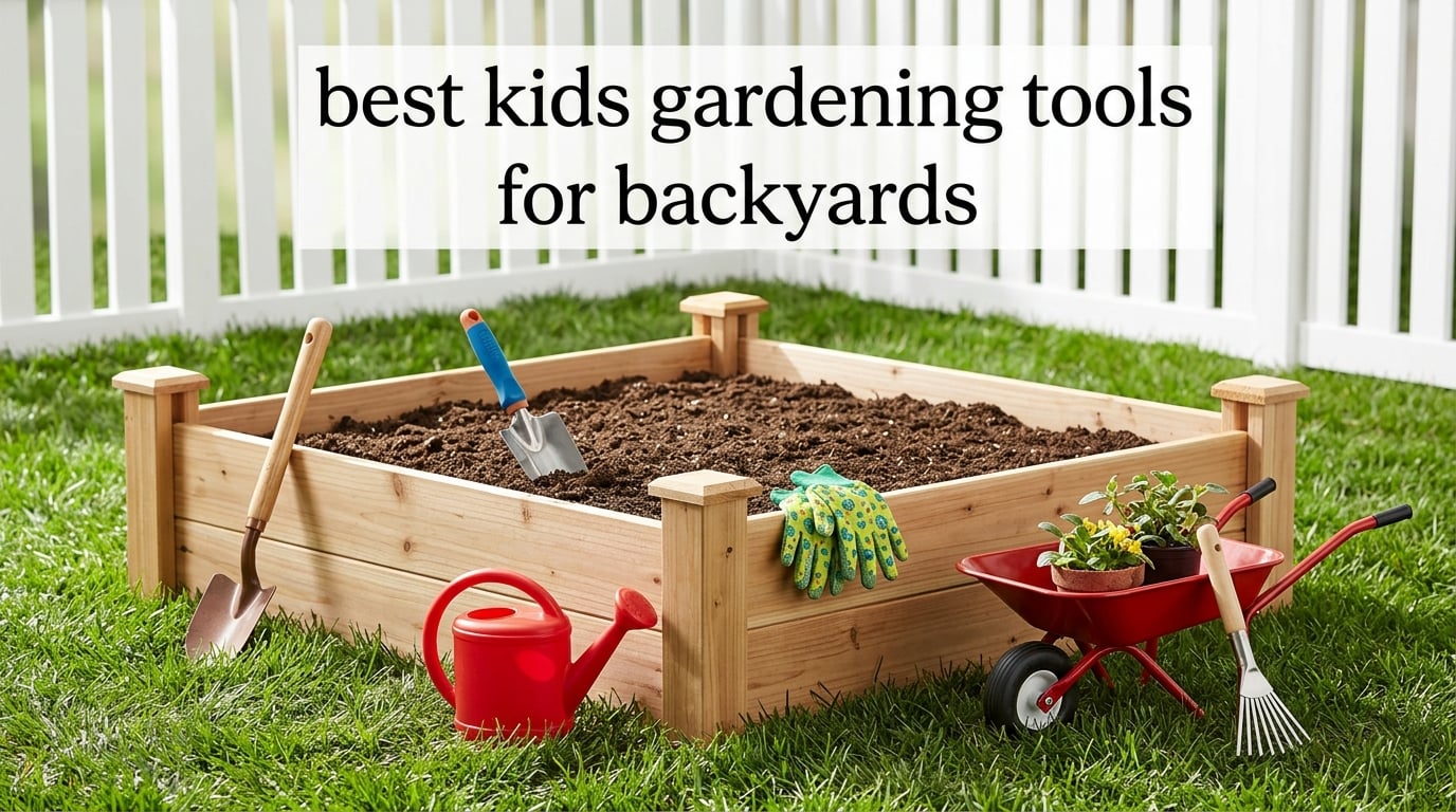best kids gardening tools for backyards