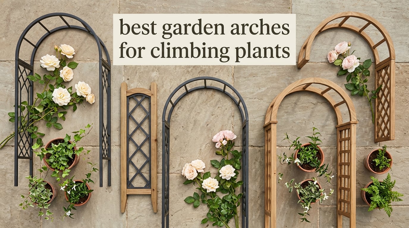 best garden arches for climbing plants