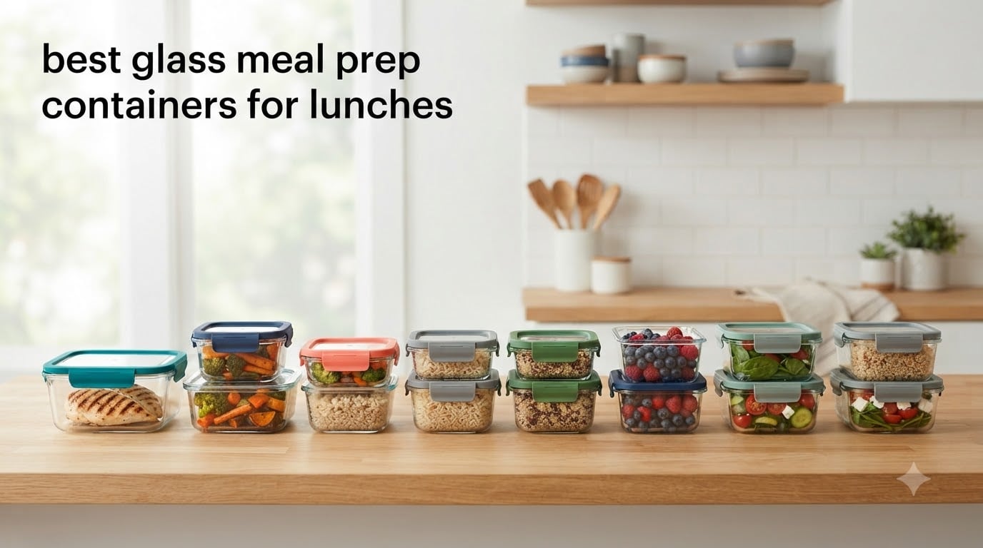 best glass meal prep containers for lunches