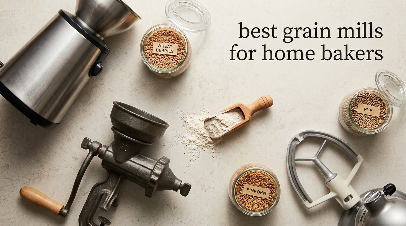 best grain mills for home bakers