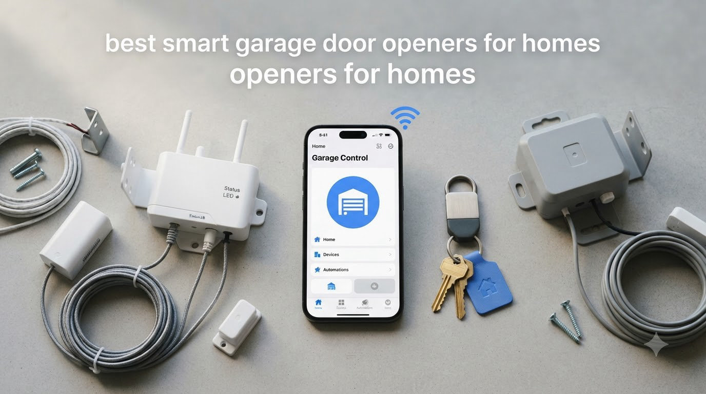 best smart garage door openers for homes
