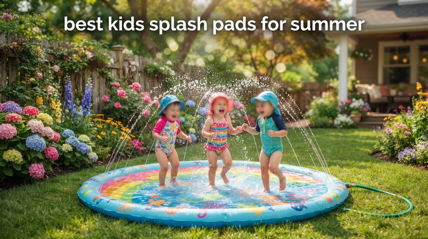 best kids splash pads for summer
