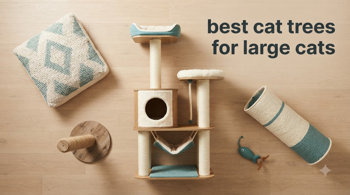 best cat trees for large cats