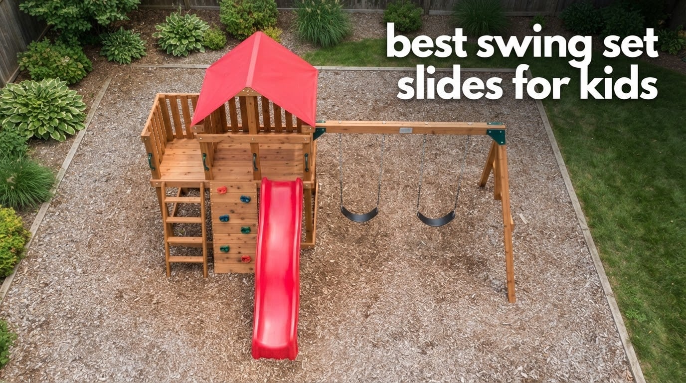 best swing set slides for kids