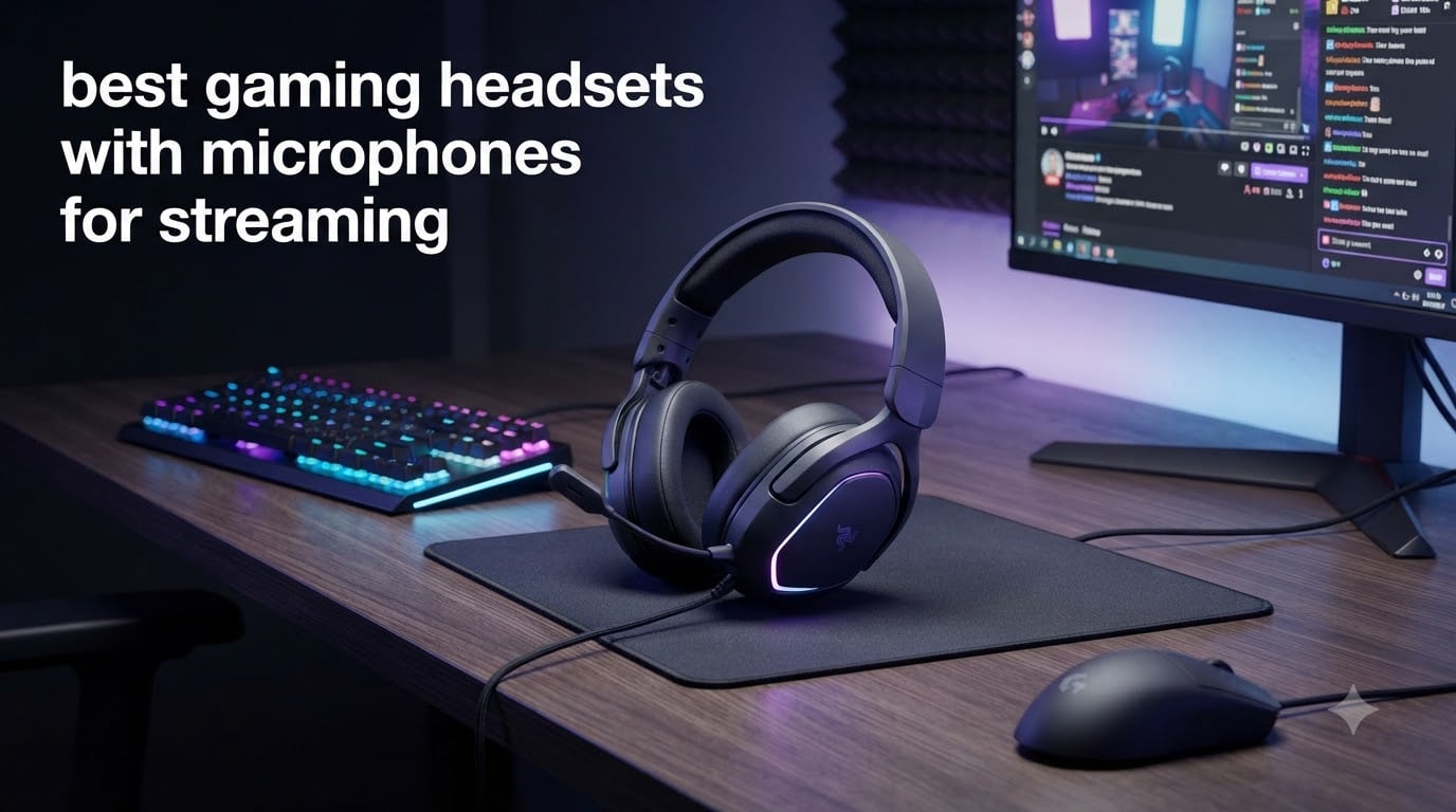 best gaming headsets with microphones for streaming