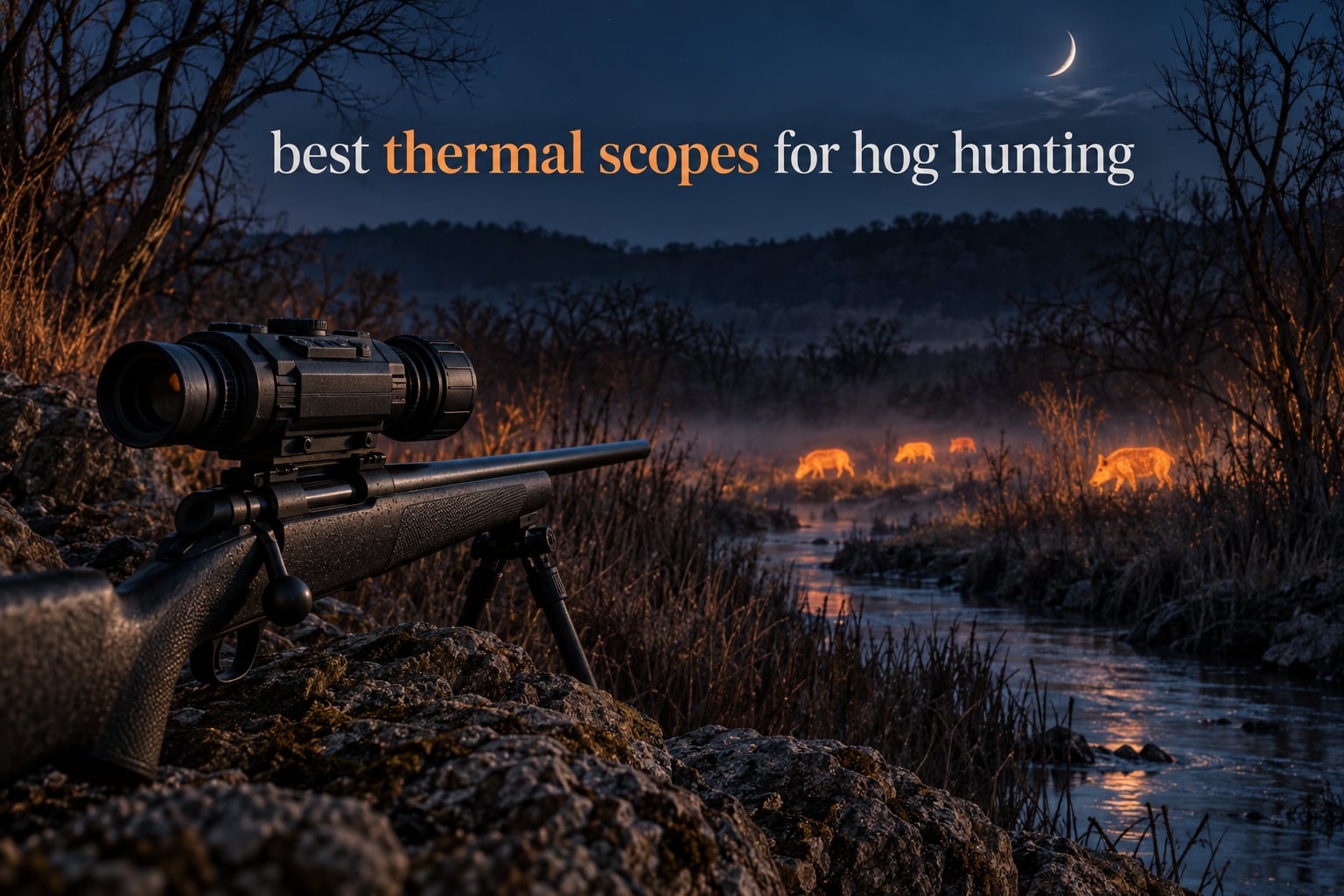 best thermal scopes for hog hunting