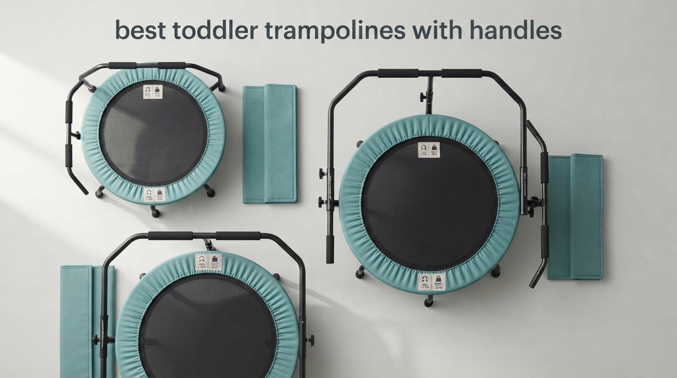 best toddler trampolines with handles