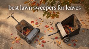 best lawn sweepers for leaves