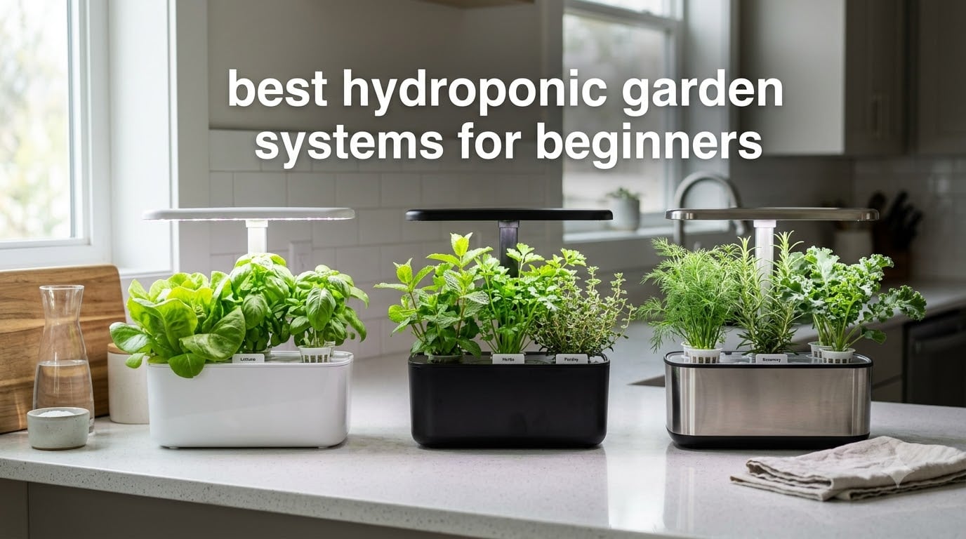 best hydroponic garden systems for beginners