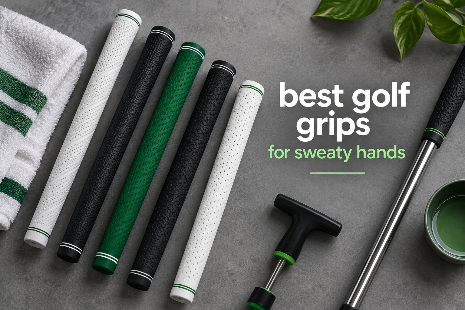 best golf grips for sweaty hands