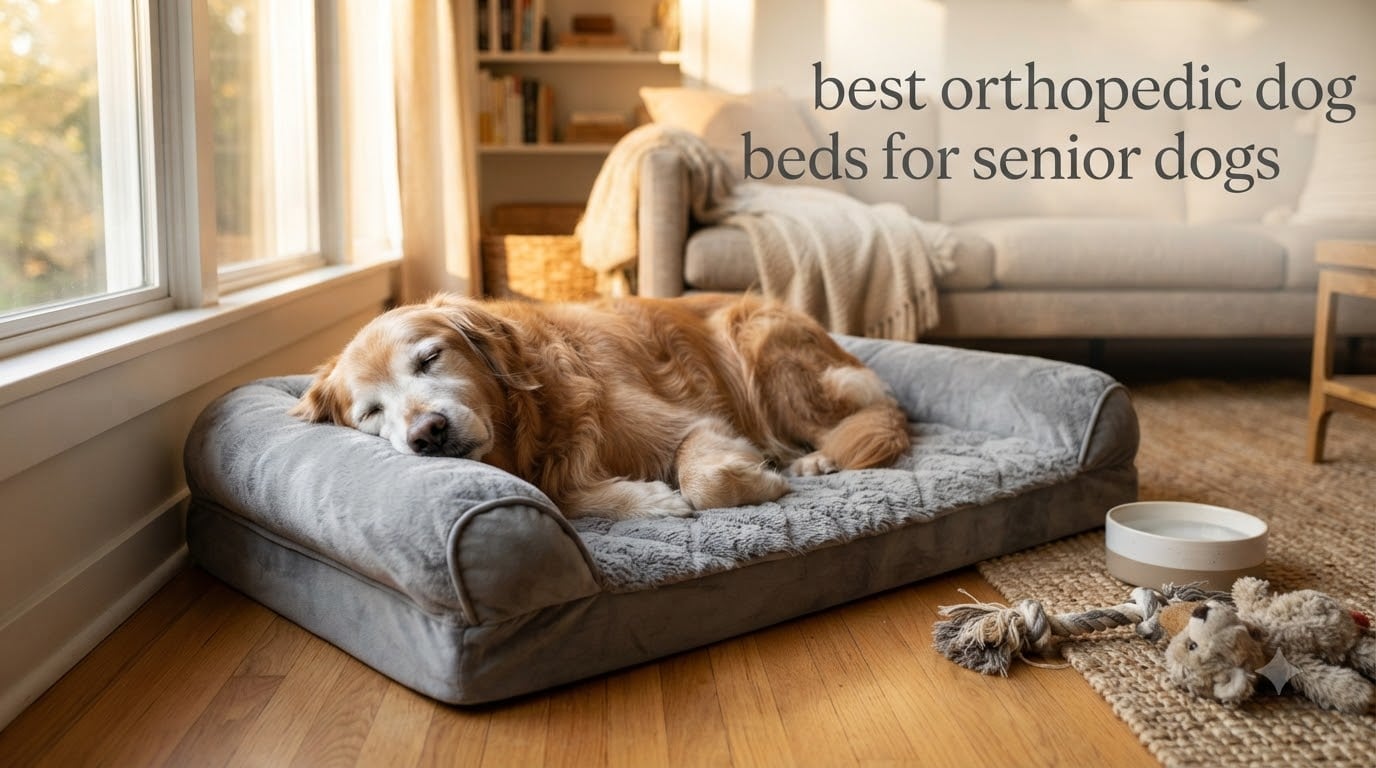 best orthopedic dog beds for senior dogs