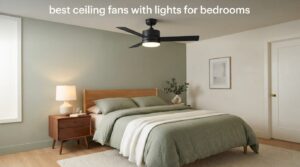 best ceiling fans with lights for bedrooms