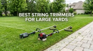 best string trimmers for large yards
