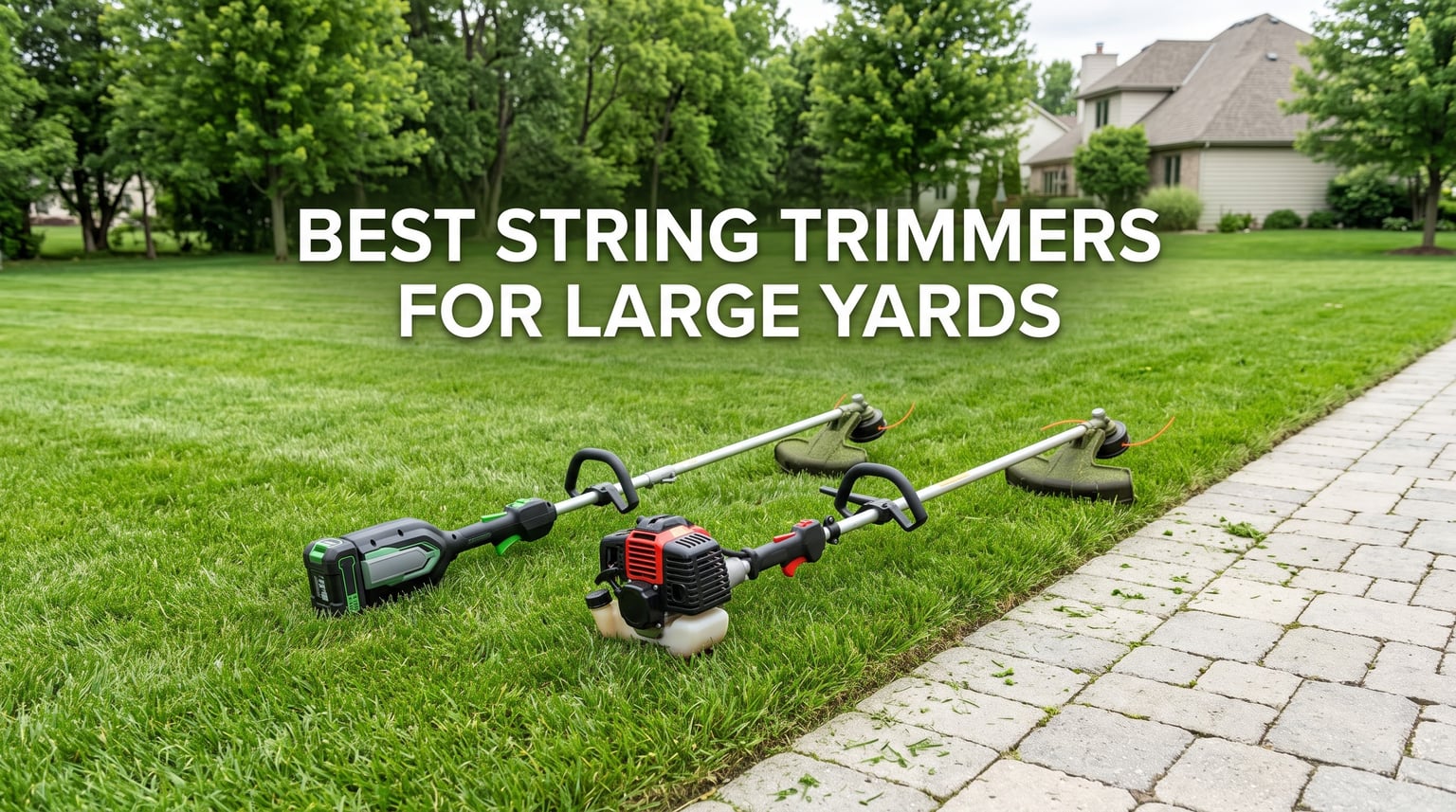best string trimmers for large yards