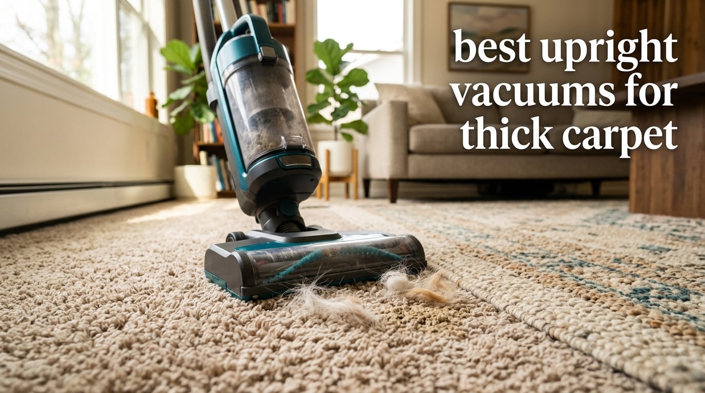best upright vacuums for thick carpet