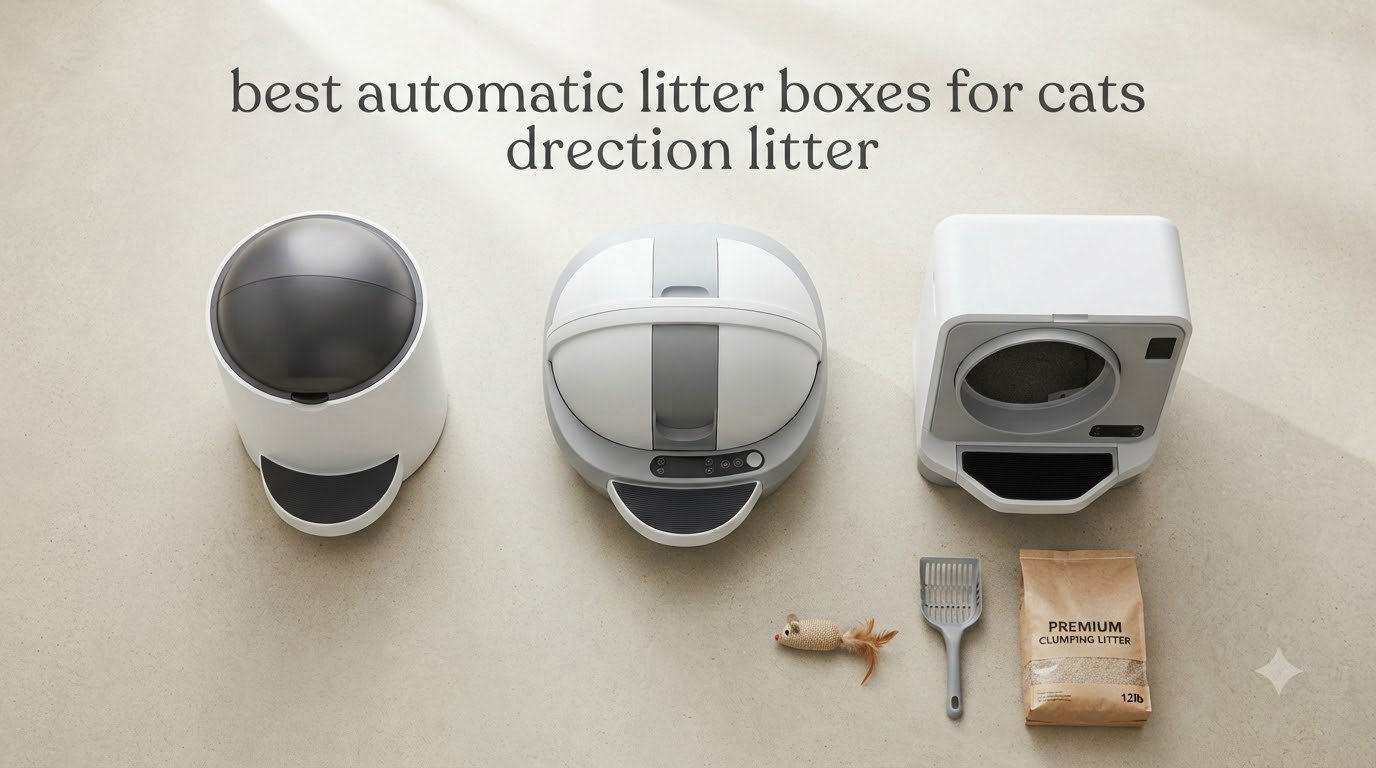 best automatic litter boxes for cats