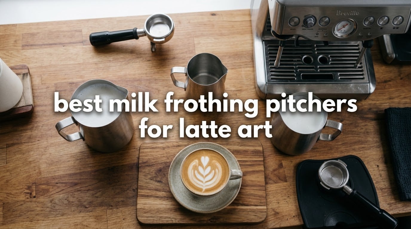 best milk frothing pitchers for latte art