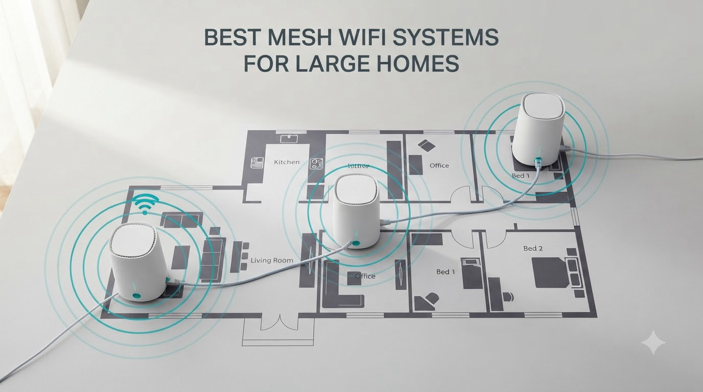 best mesh wifi systems for large homes