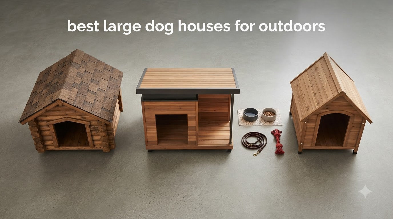 best large dog houses for outdoors