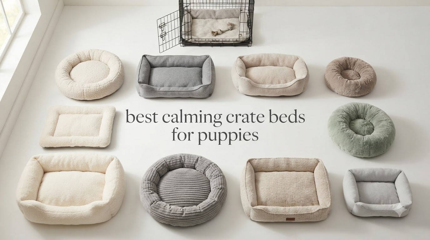 best calming crate beds for puppies
