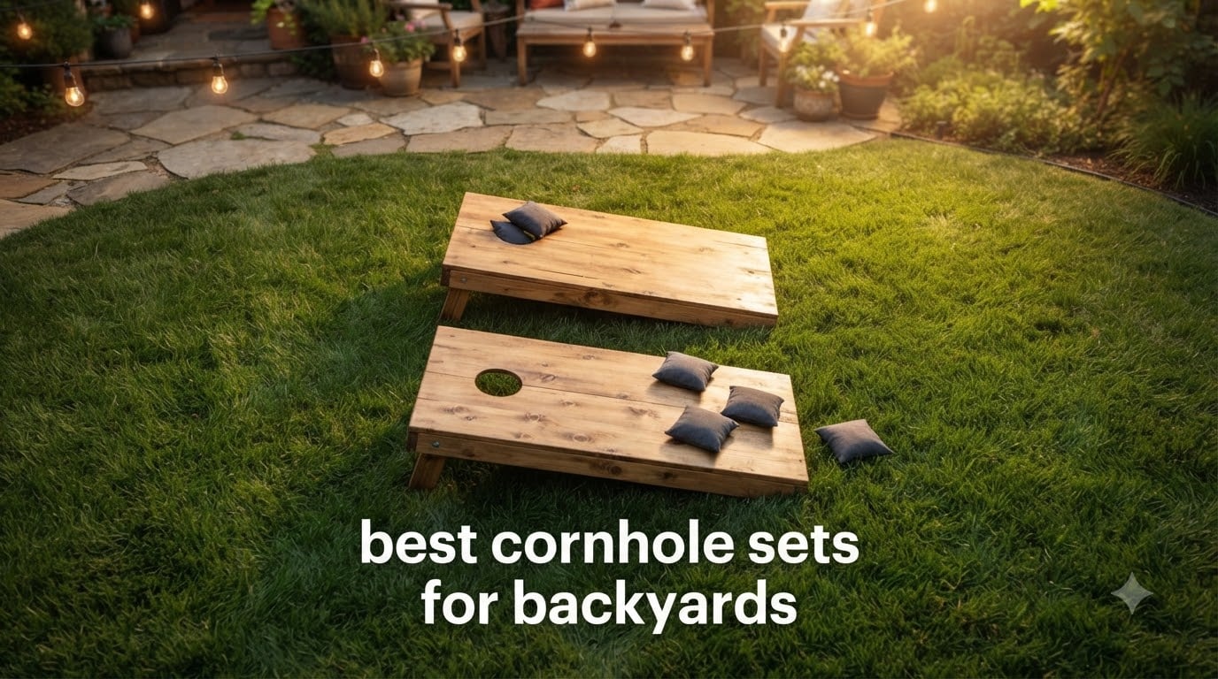 best cornhole sets for backyards