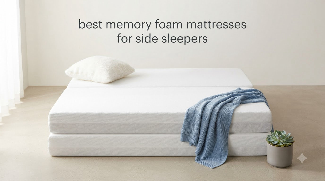 best memory foam mattresses for side sleepers