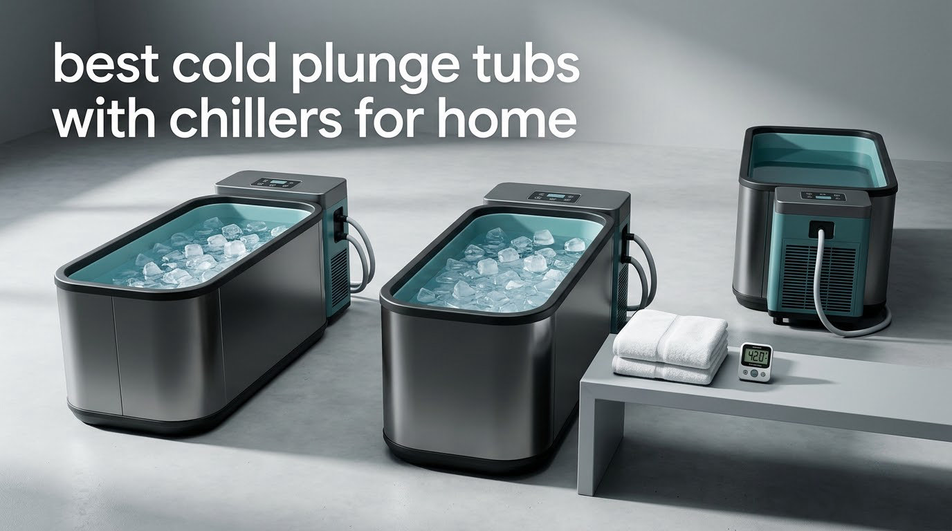 best cold plunge tubs with chillers for home